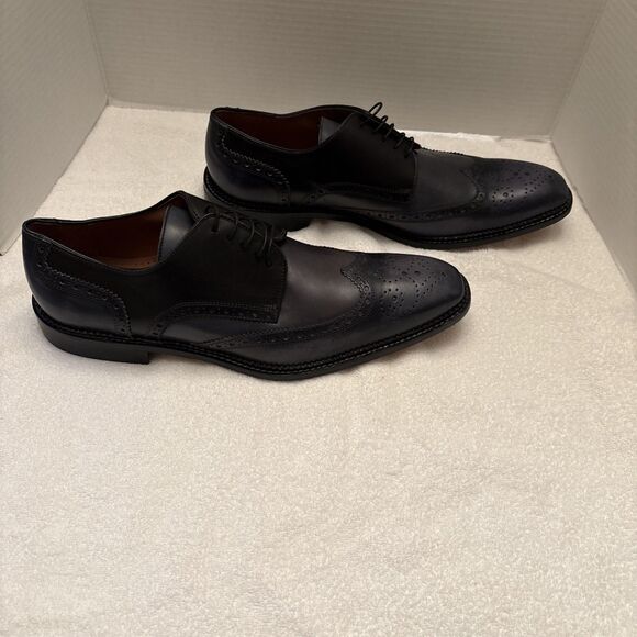 PAUL FREDRICK MENS MULTICOLOR WING TIPPED SHOES SZ  14 M PREPPY VTG STYLE main image 9
